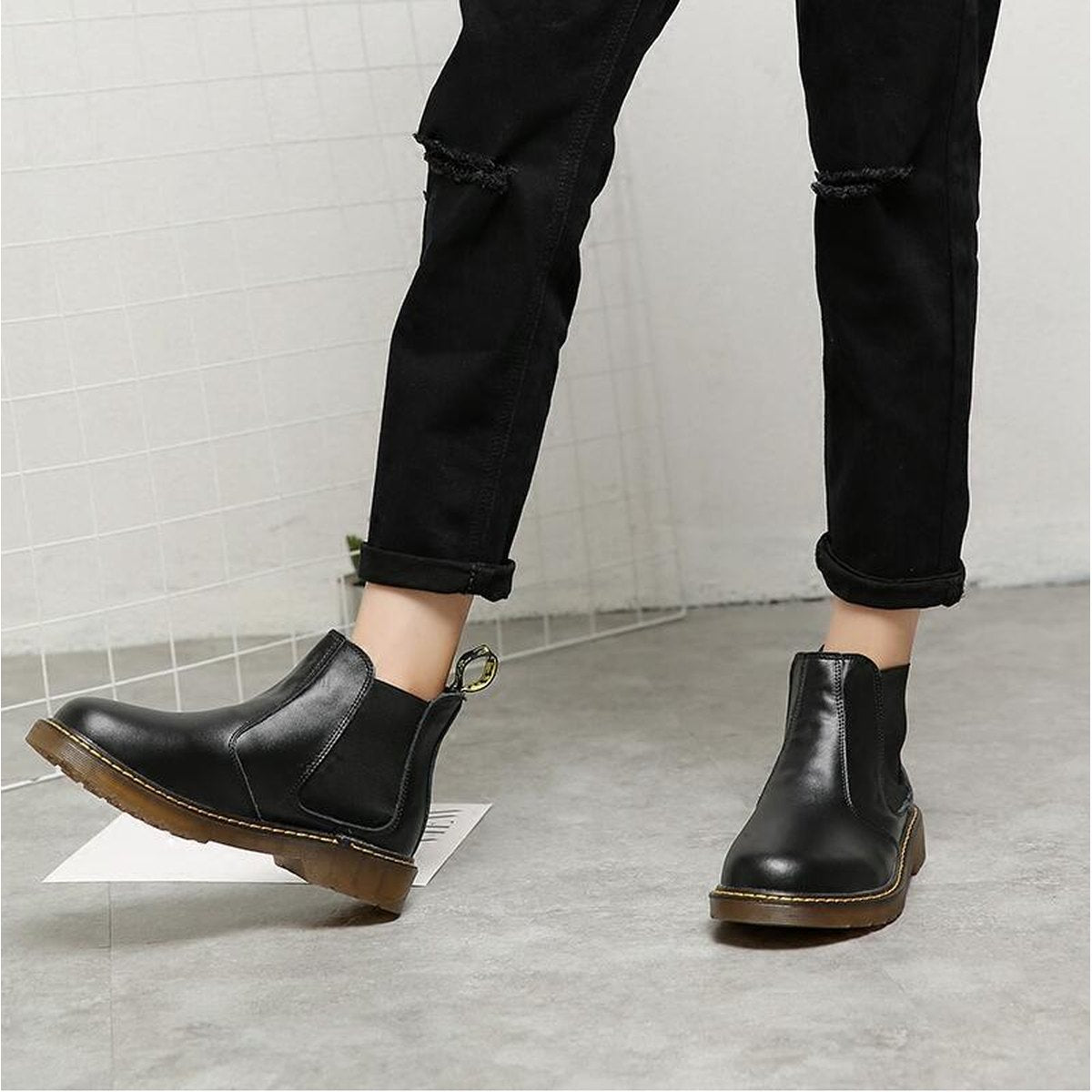 Men's Vintage Leather Boots