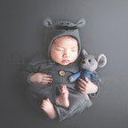 Newborn Photo Hat and Doll Set