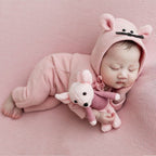 Newborn Photo Hat and Doll Set