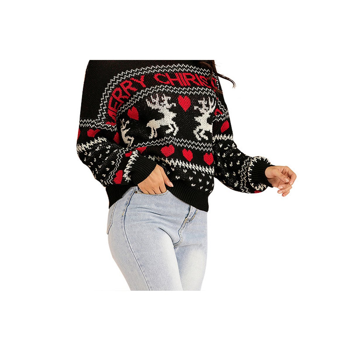Reindeer Christmas Pullover