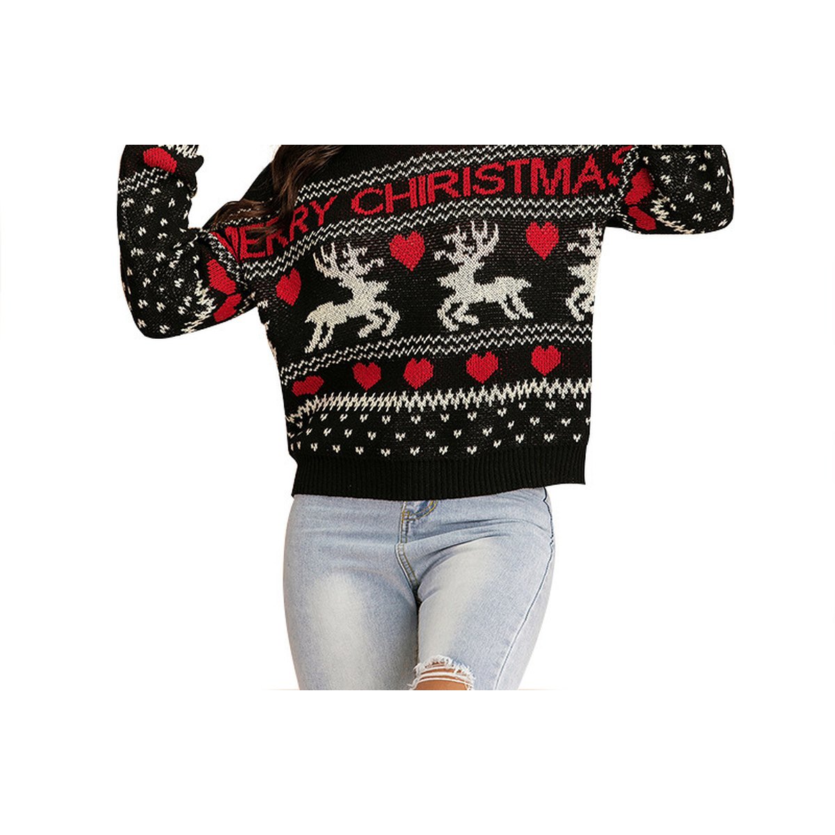 Reindeer Christmas Pullover
