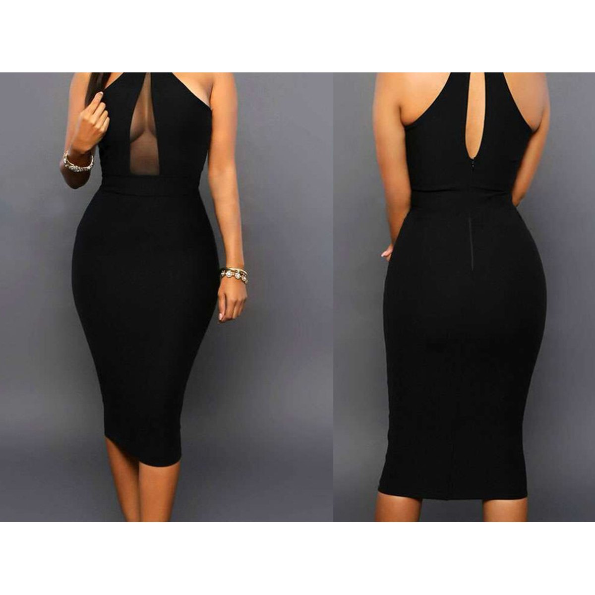 Sleeveless Bodycon Dress
