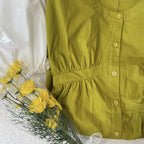 Women's Asymmetrical Pleated Blouse