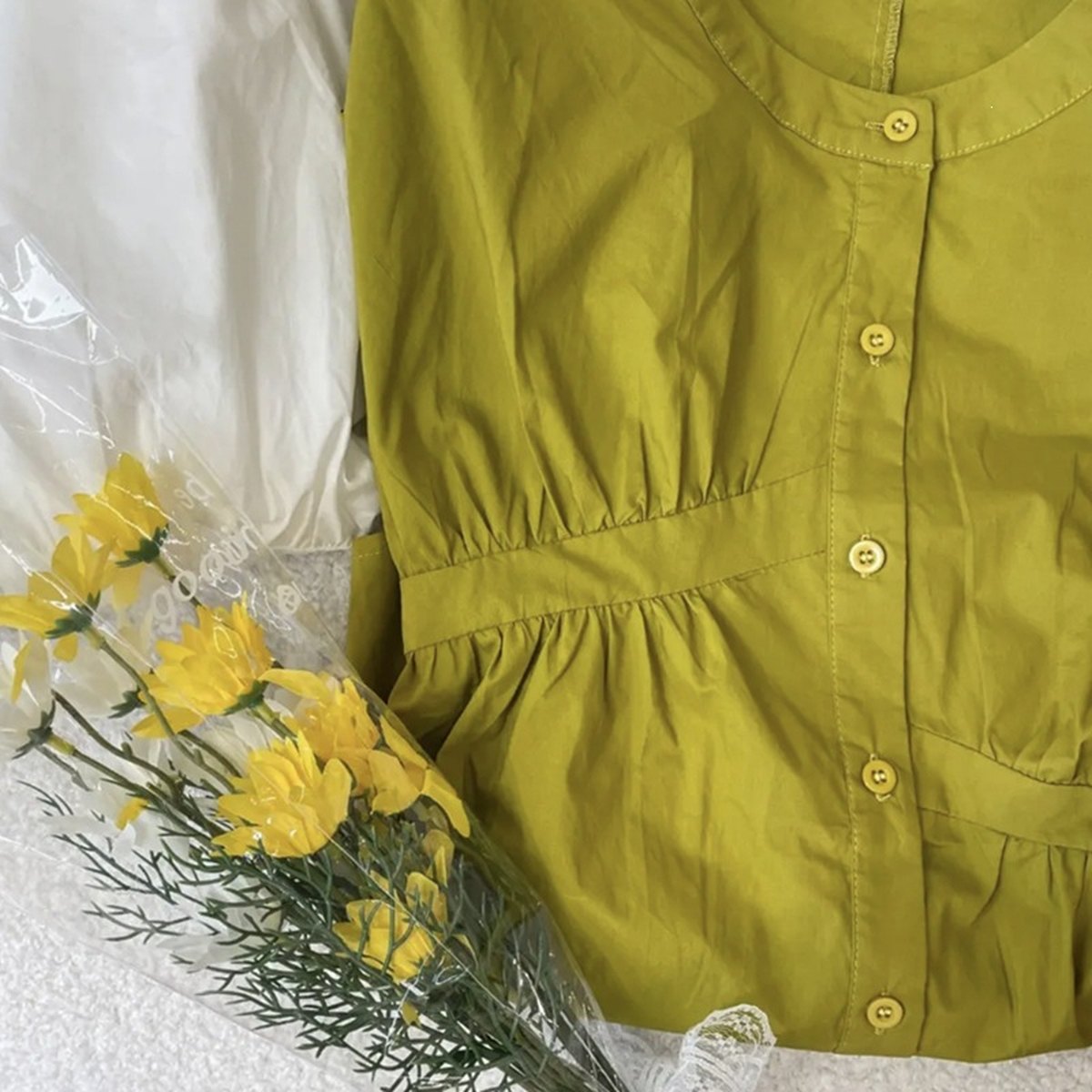 Women's Asymmetrical Pleated Blouse