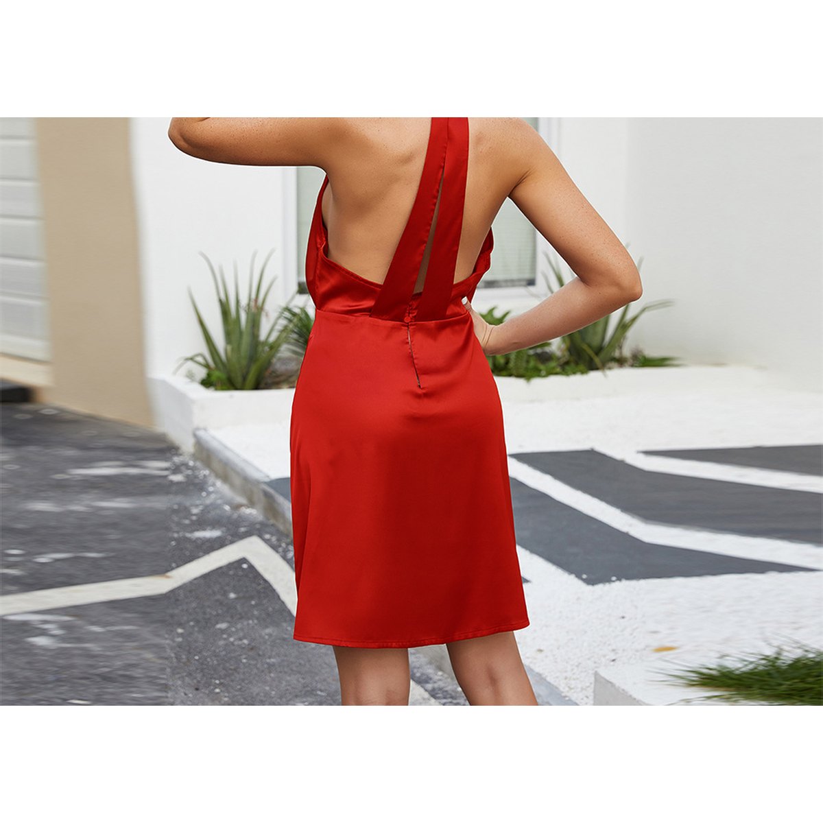 Women's Backless Spring Dress