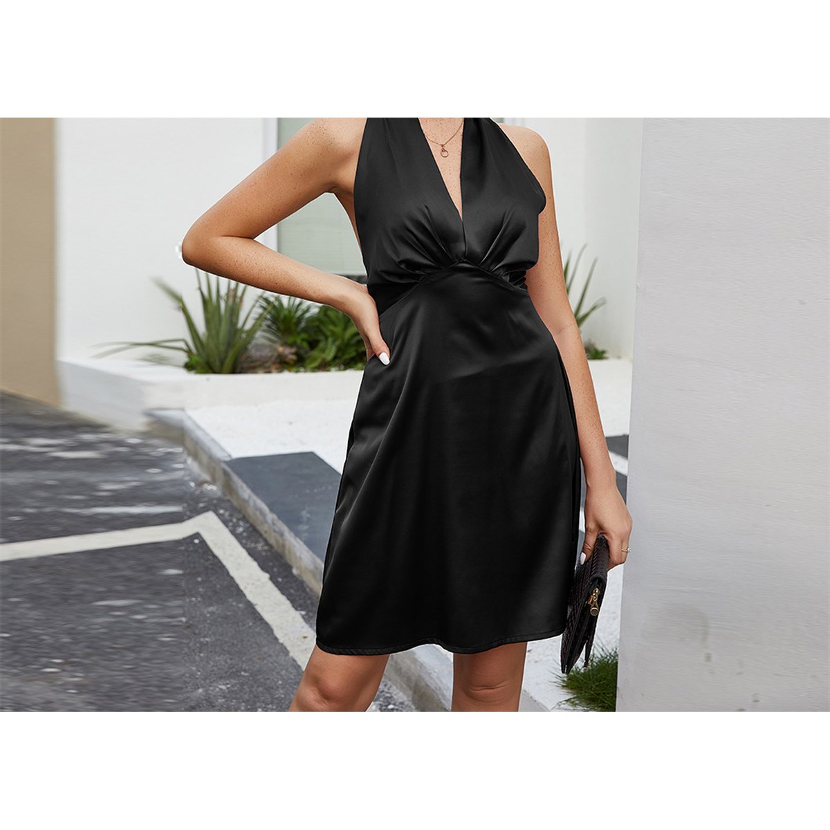 Women's Backless Spring Dress