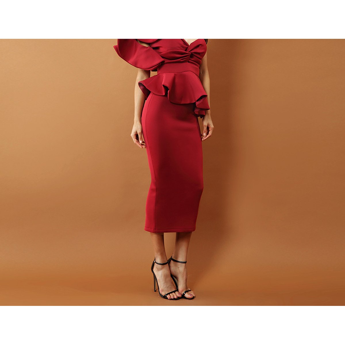 Women's Bandage Dress Rayon Evening Party Bodycon Sets