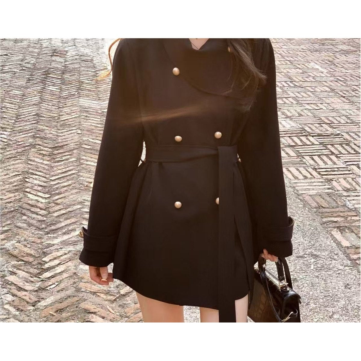 Women's British Elegant Trench Coat