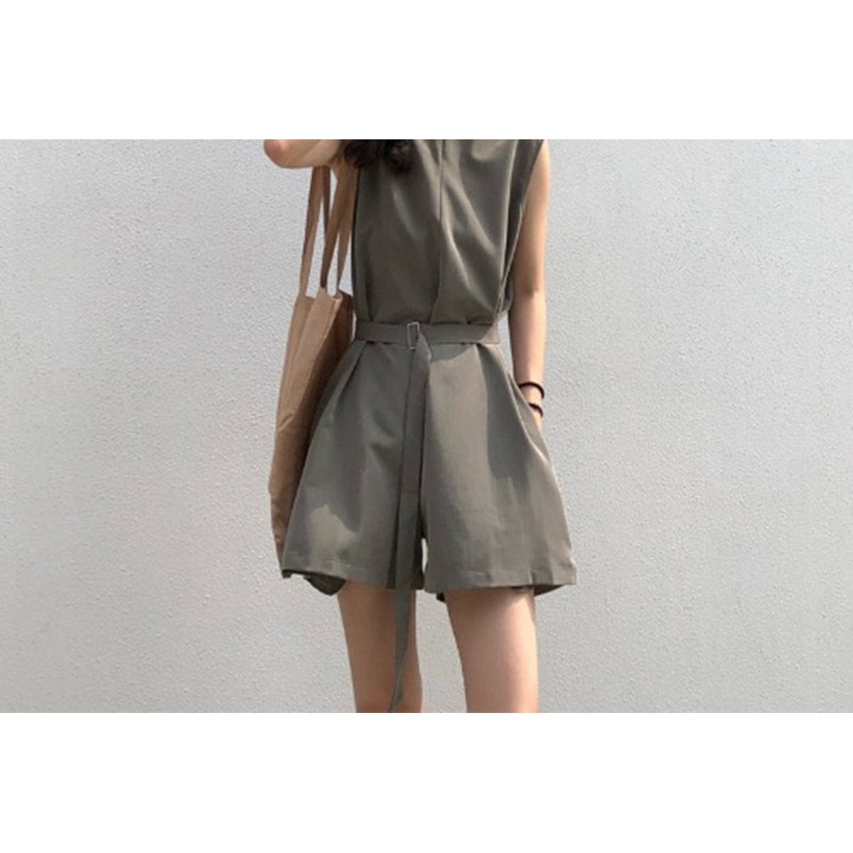 Women's Casual Short Jumpsuit