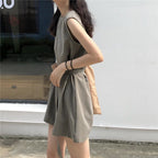 Women's Casual Short Jumpsuit