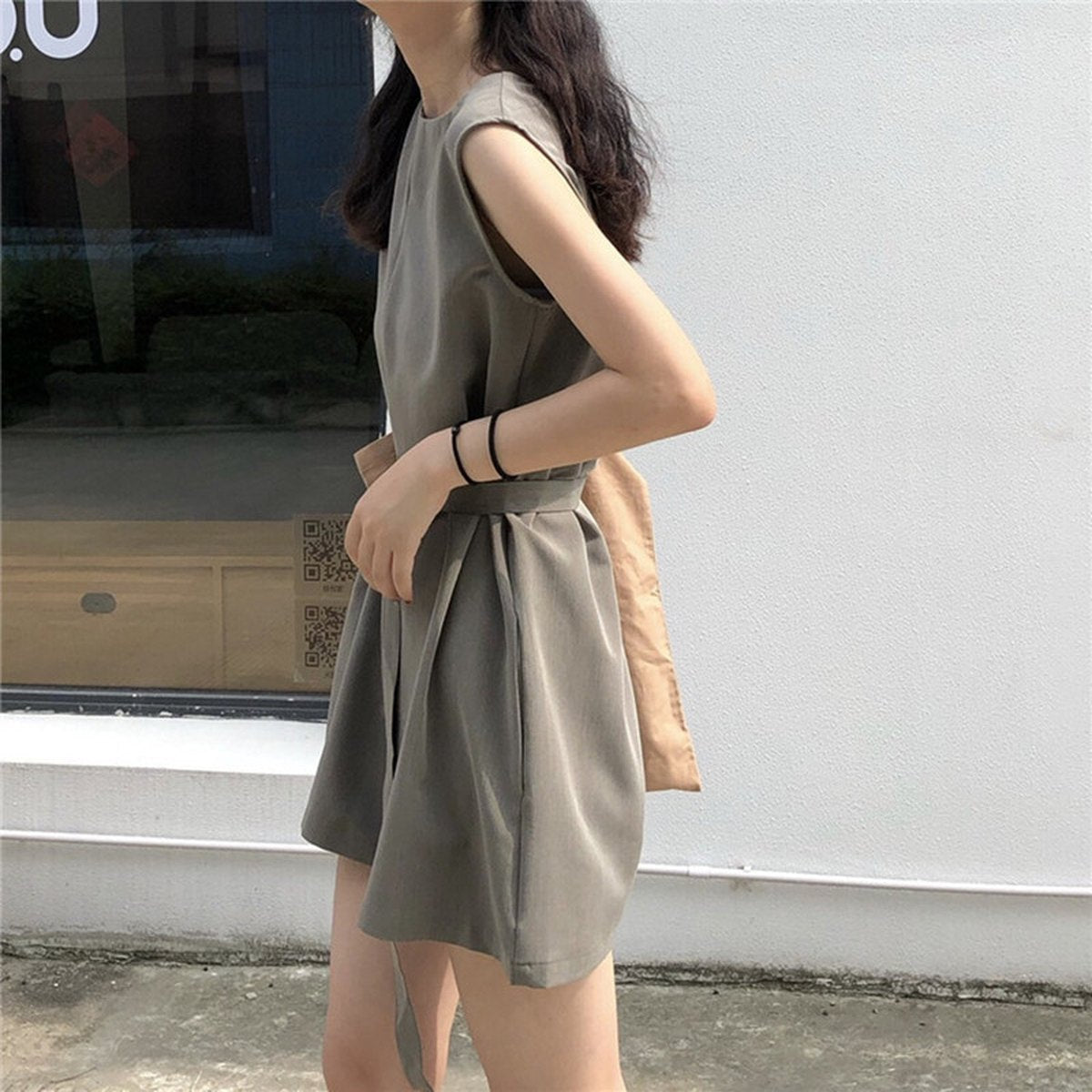 Women's Casual Short Jumpsuit