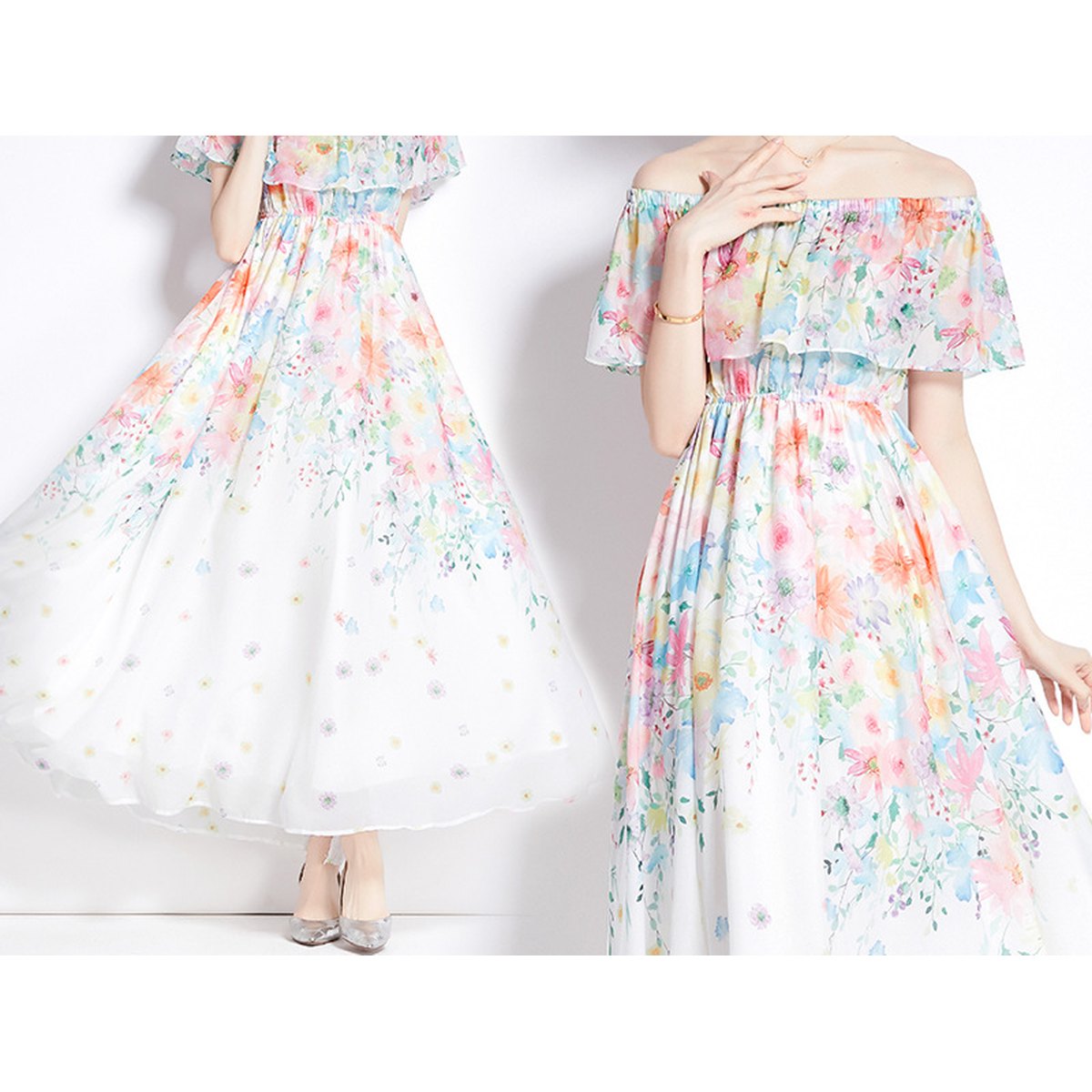 Women's Chiffon Split Dress