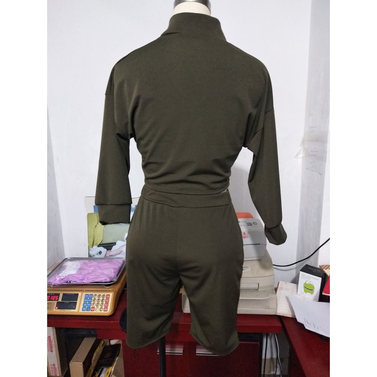 Women's Crop Hoodie Tracksuit