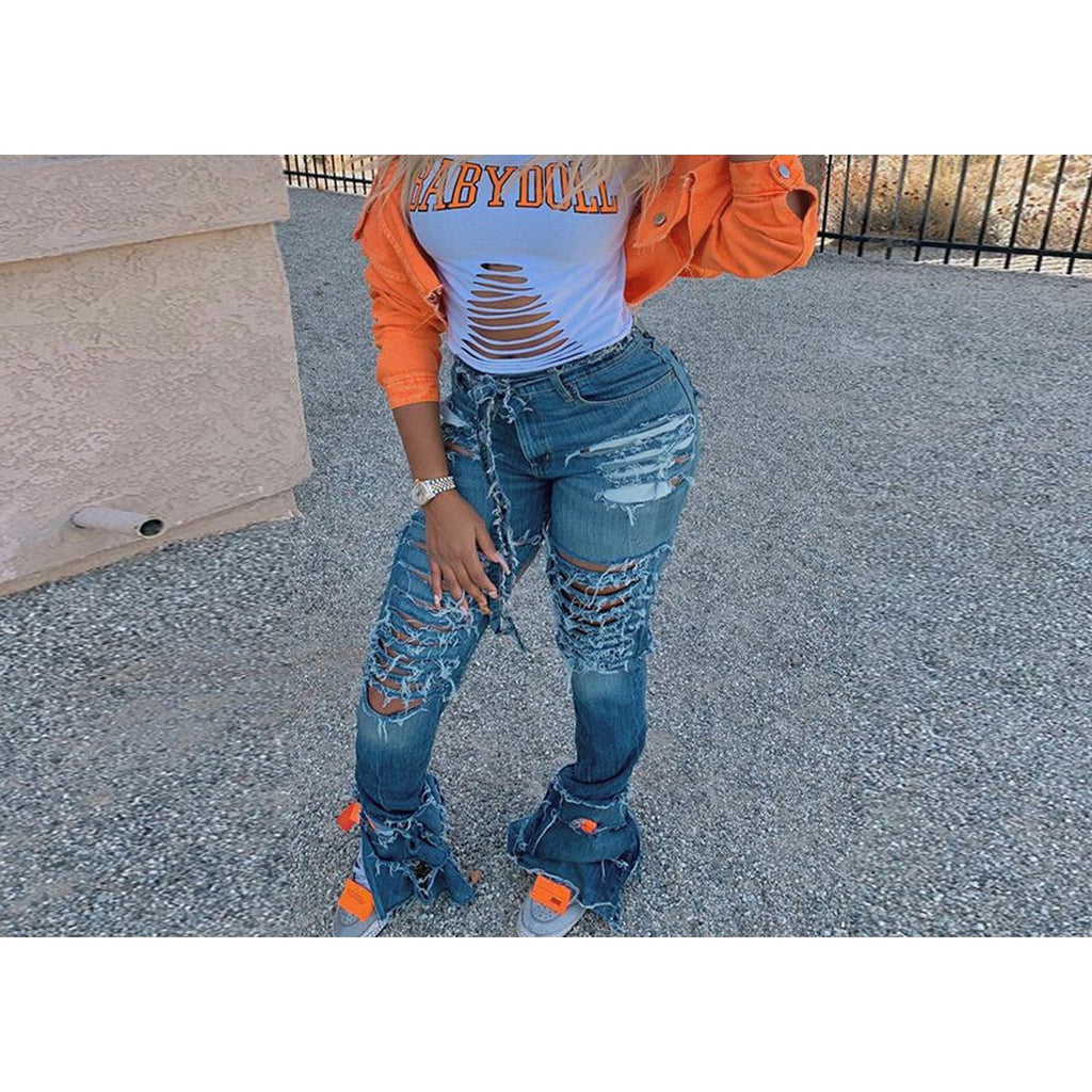 Women's Cropped Denim Jacket