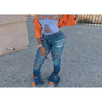 Women's Cropped Denim Jacket