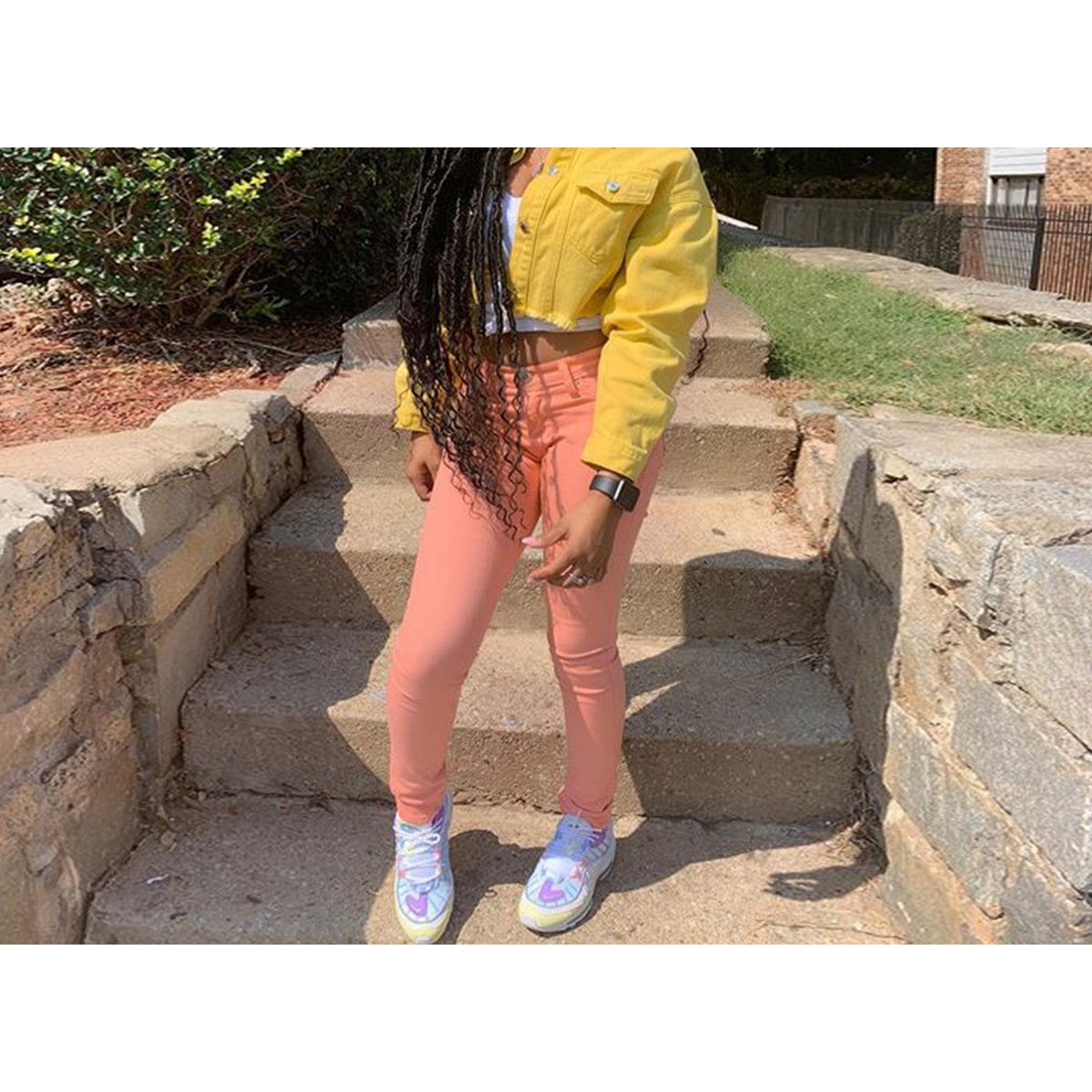 Women's Cropped Denim Jacket
