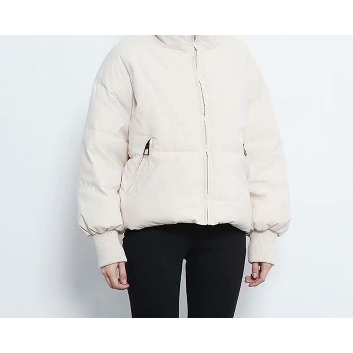 Women's Cropped Puffer Jacket