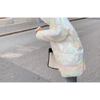 Women's Disposable Colorful Cotton Coat