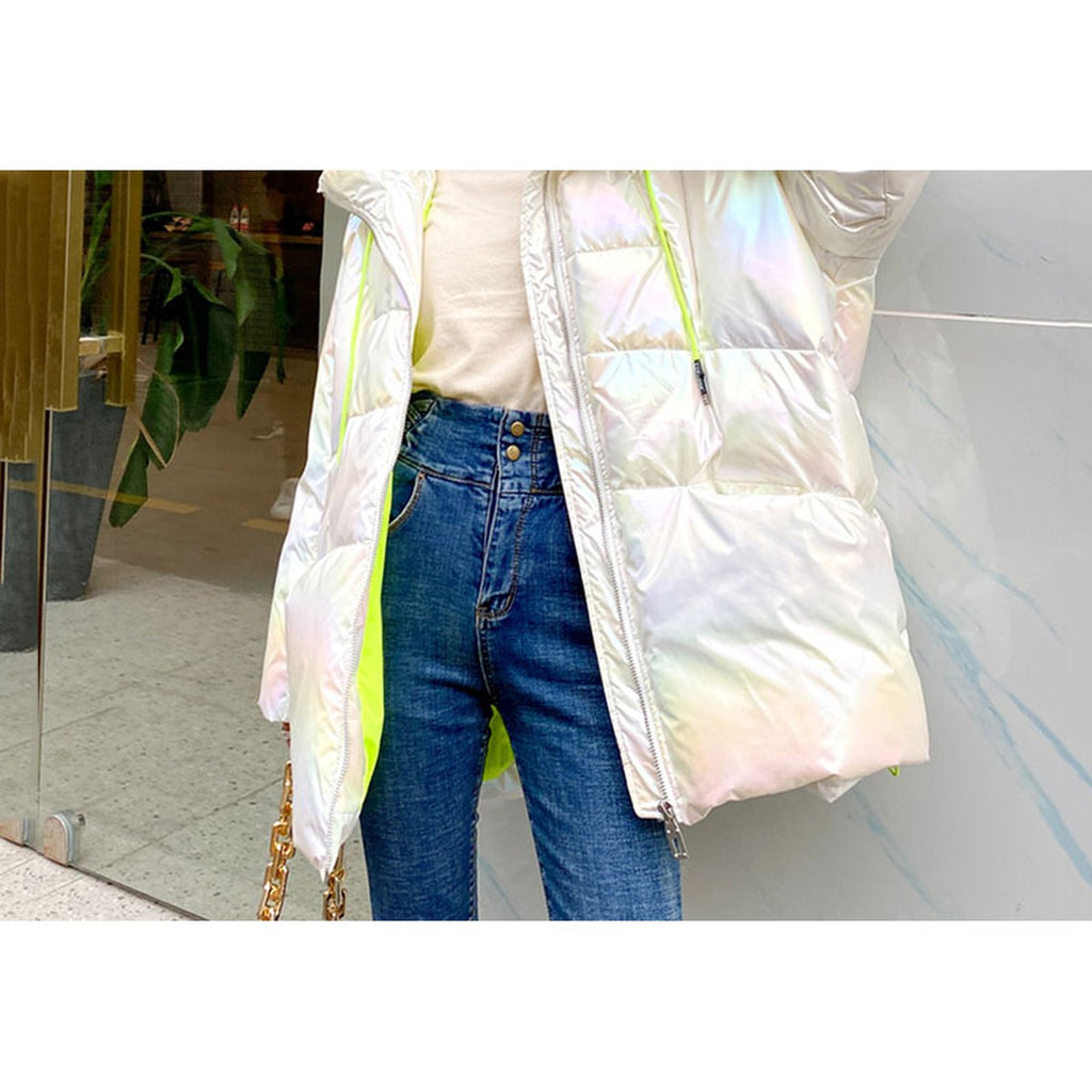 Women's Disposable Colorful Cotton Coat