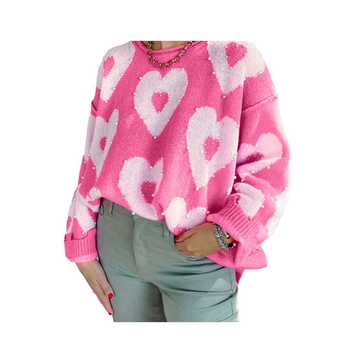 Women's Drop-shoulder Long-sleeve Top