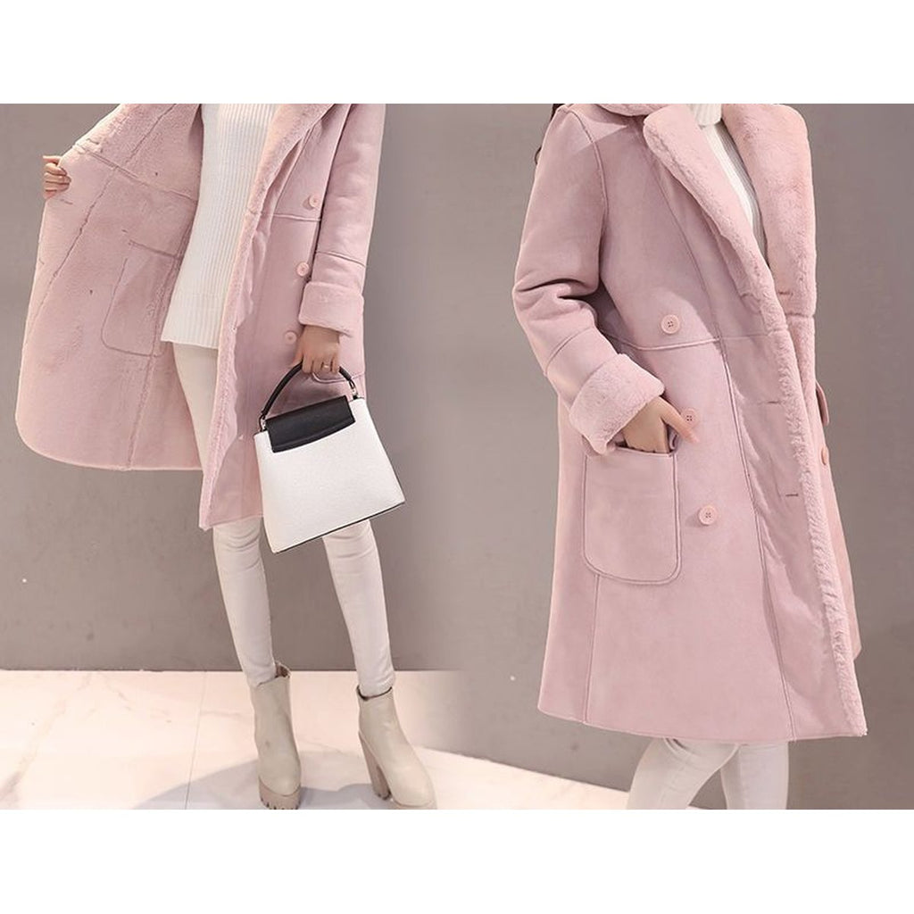 Women's Faux Lamb Wool Coat
