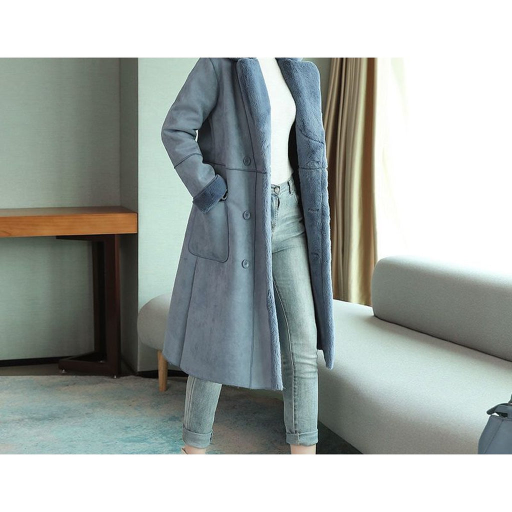 Women's Faux Lamb Wool Coat