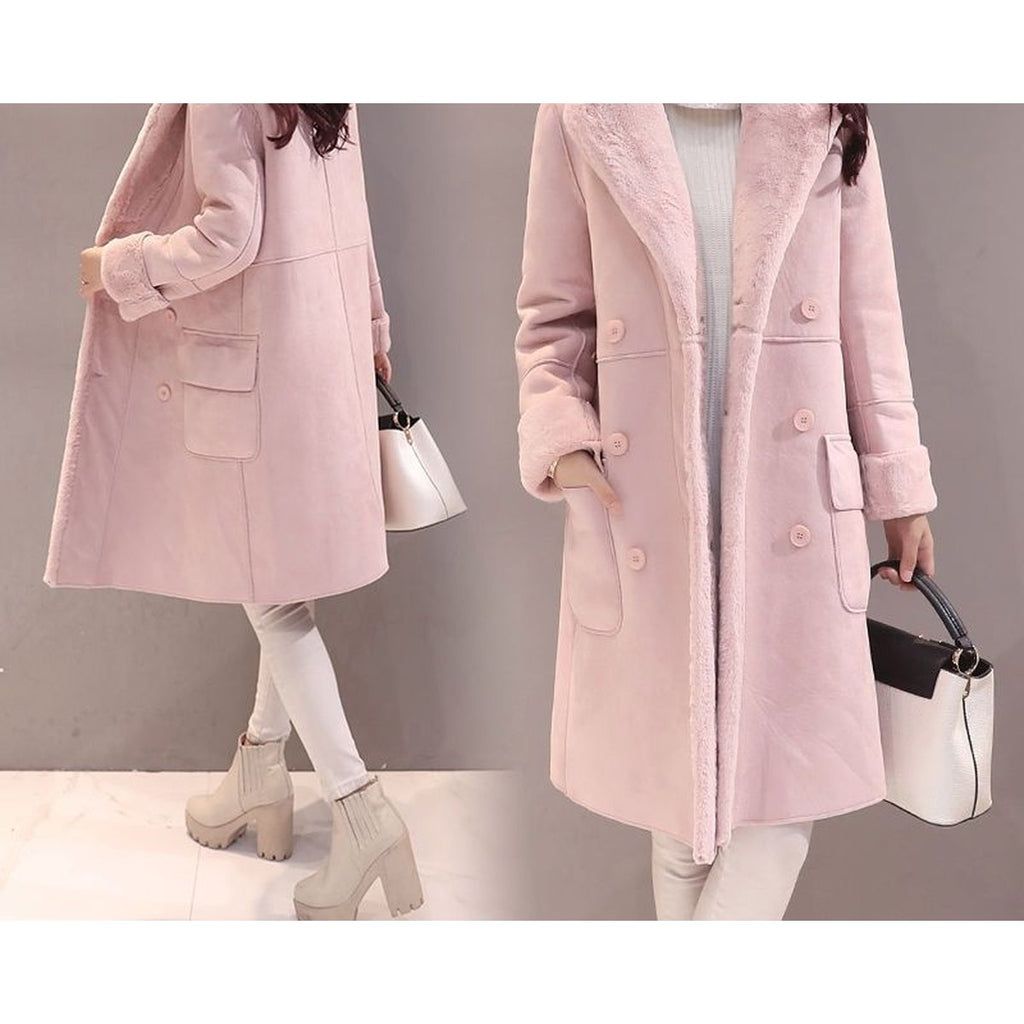 Women's Faux Lamb Wool Coat