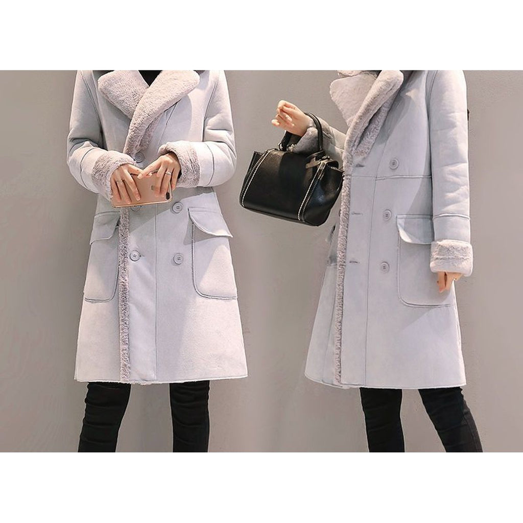 Women's Faux Lamb Wool Coat