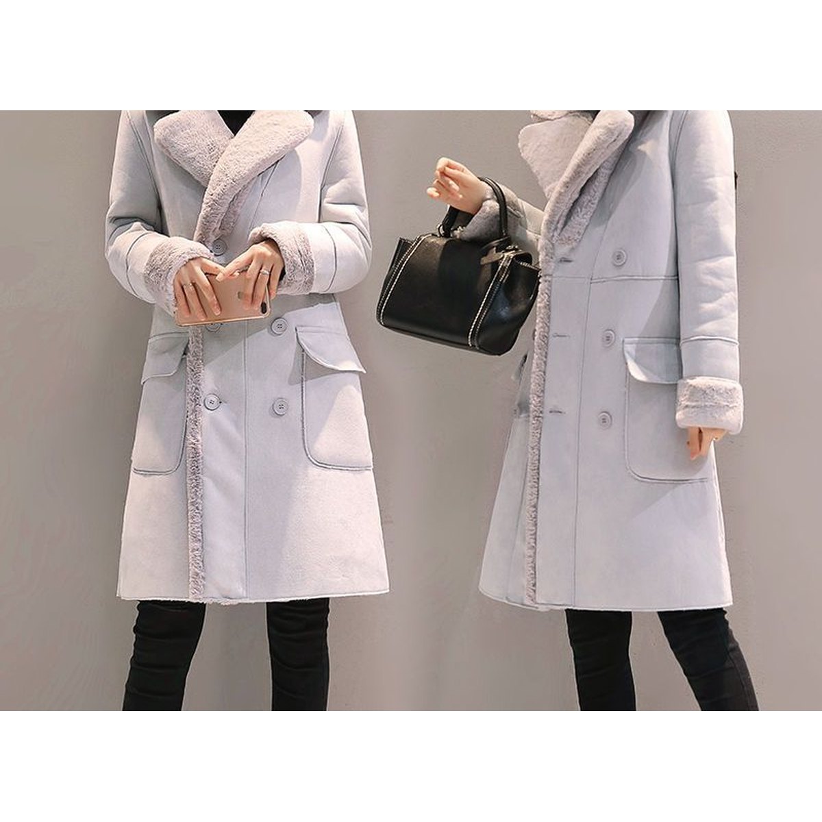 Women's Faux Lamb Wool Coat