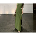 Women's Figure-flattering Sleeveless Midi Dress Tall