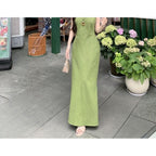 Women's Figure-flattering Sleeveless Midi Dress Tall
