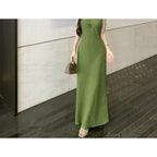 Women's Figure-flattering Sleeveless Midi Dress Tall