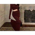 Women's Fishtail Hip Skirt Suit