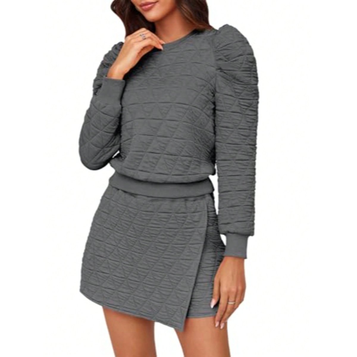 Women's Fisoew 2 Piece Lounge Wear Set Long