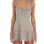 Women's Floral Mesh Dress