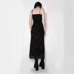 Women's Floral-print Slip Maxi Dress
