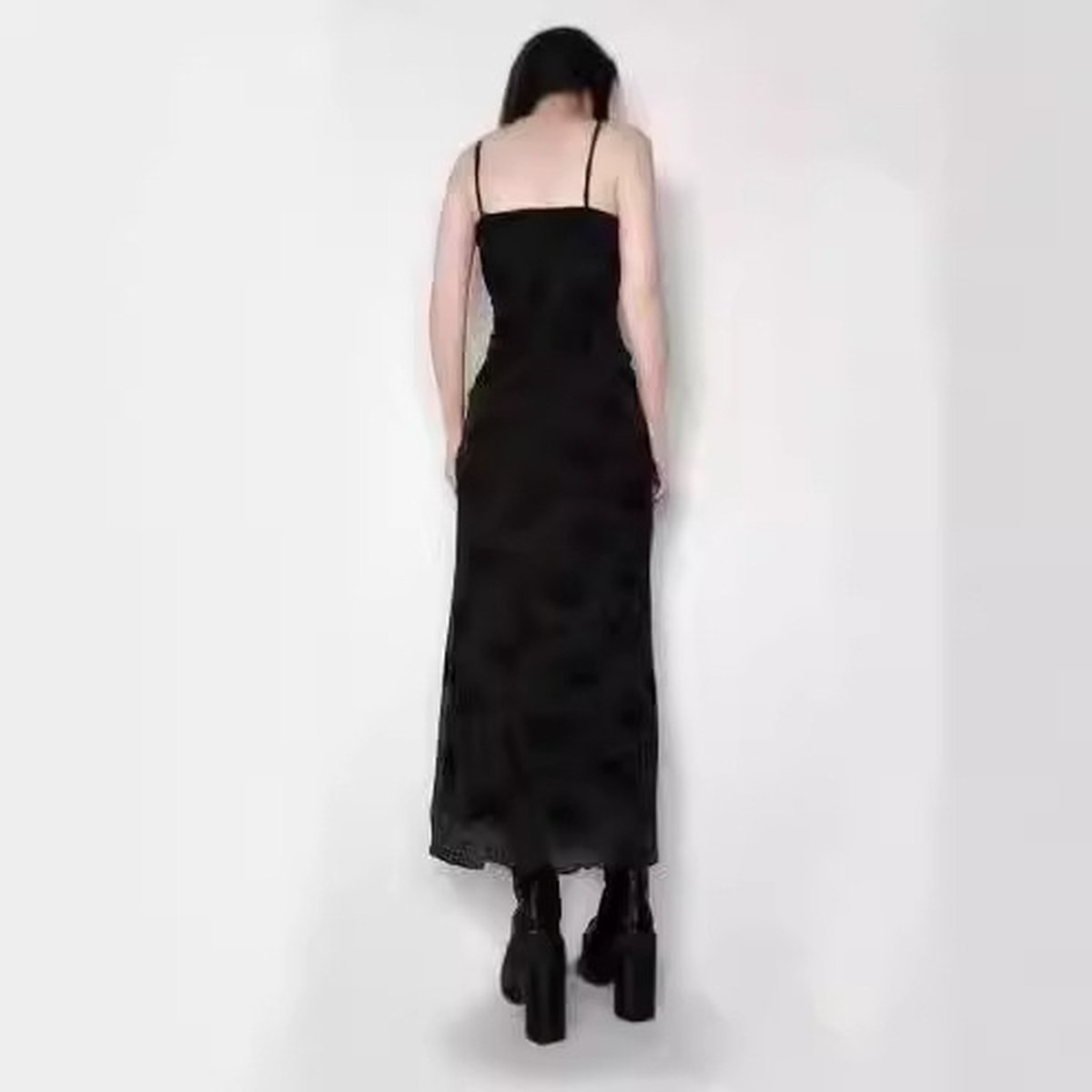 Women's Floral-print Slip Maxi Dress