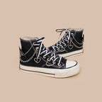Women's High-Top Canvas Shoes