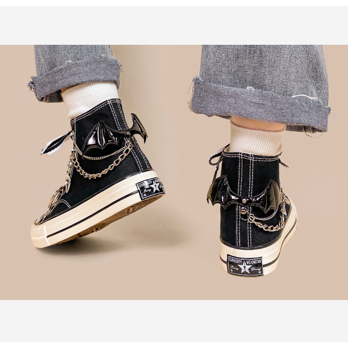 Women's High-Top Canvas Shoes