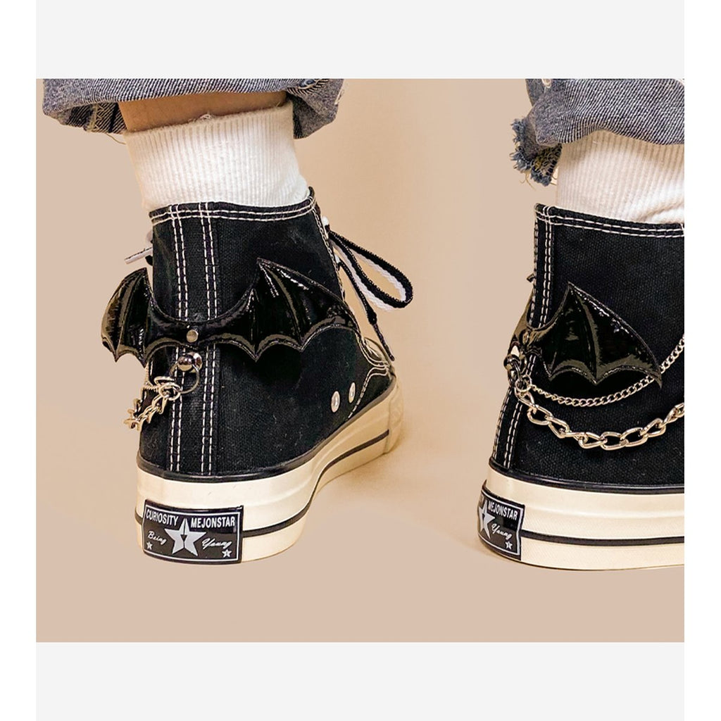 Women's High-Top Canvas Shoes