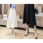 Women's High-Waist Midi Skirt