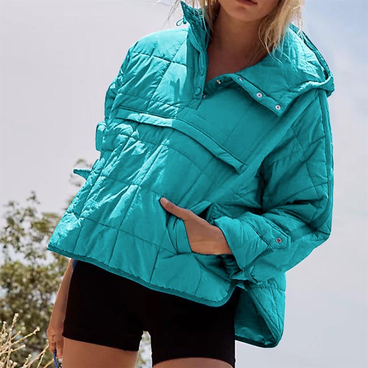 Women's Hooded Cotton Coat Jacket