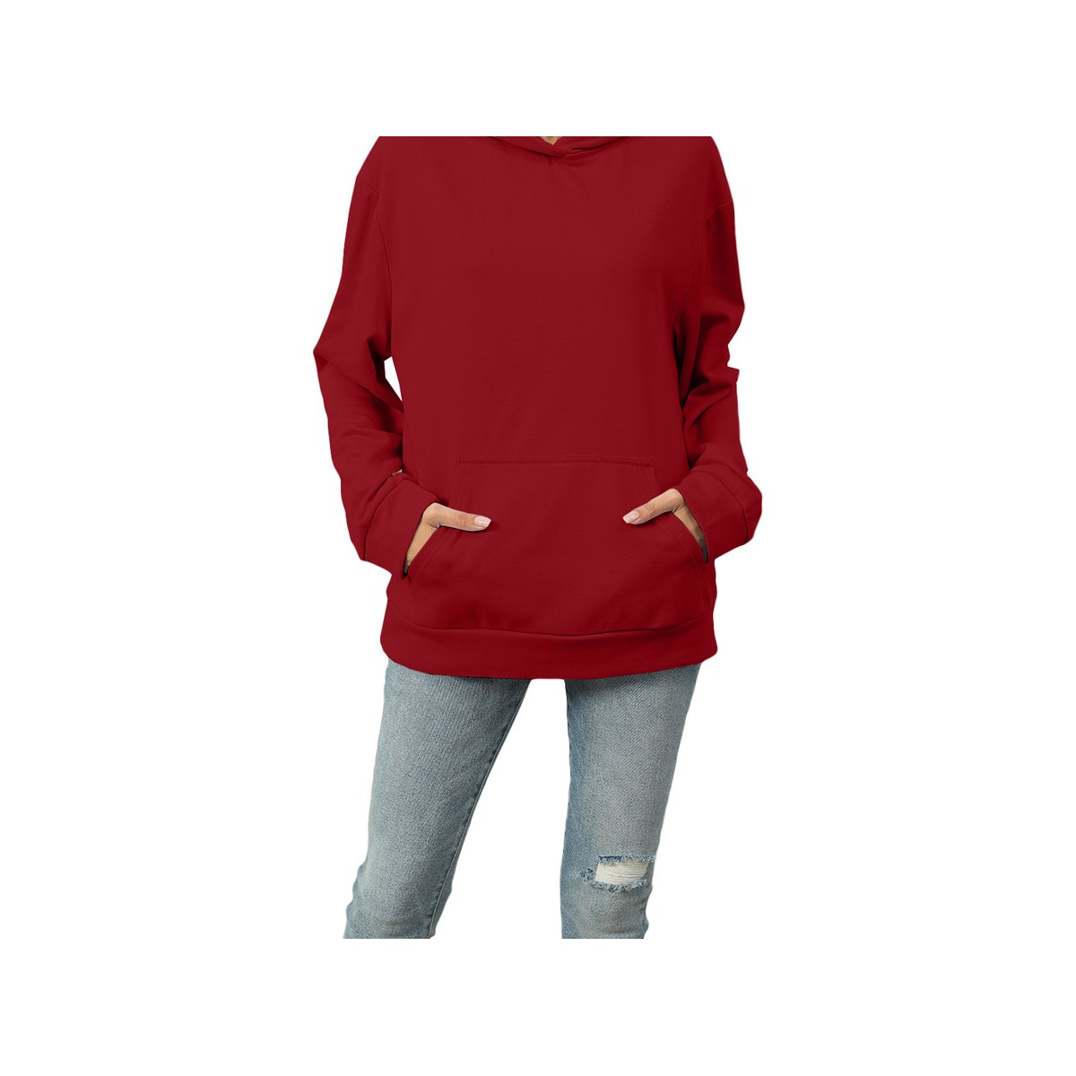 Women's Hooded Pocket Sweatshirt