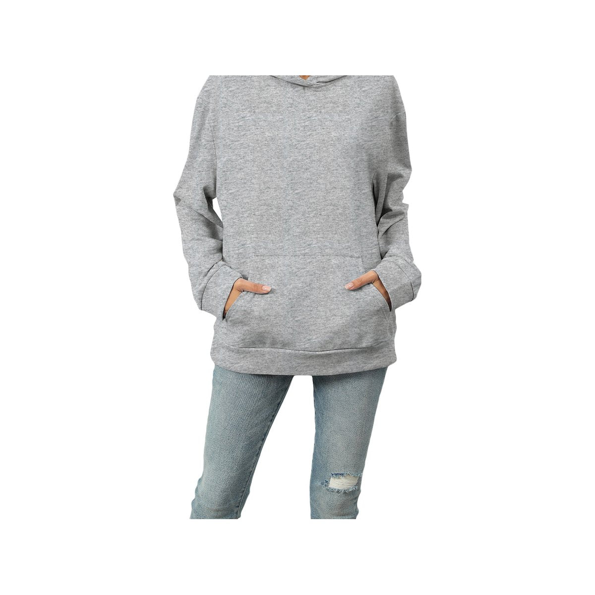 Women's Hooded Pocket Sweatshirt