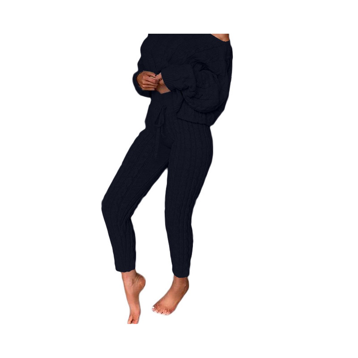 Women's Knitted Two-Piece Set