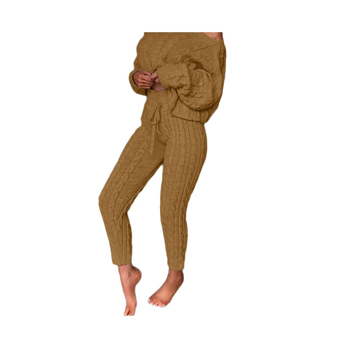 Women's Knitted Two-Piece Set