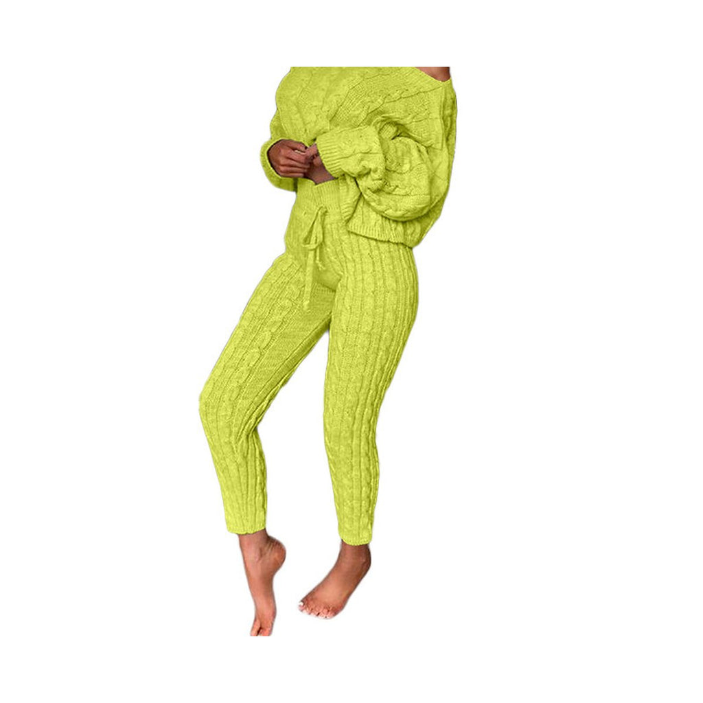 Women's Knitted Two-Piece Set