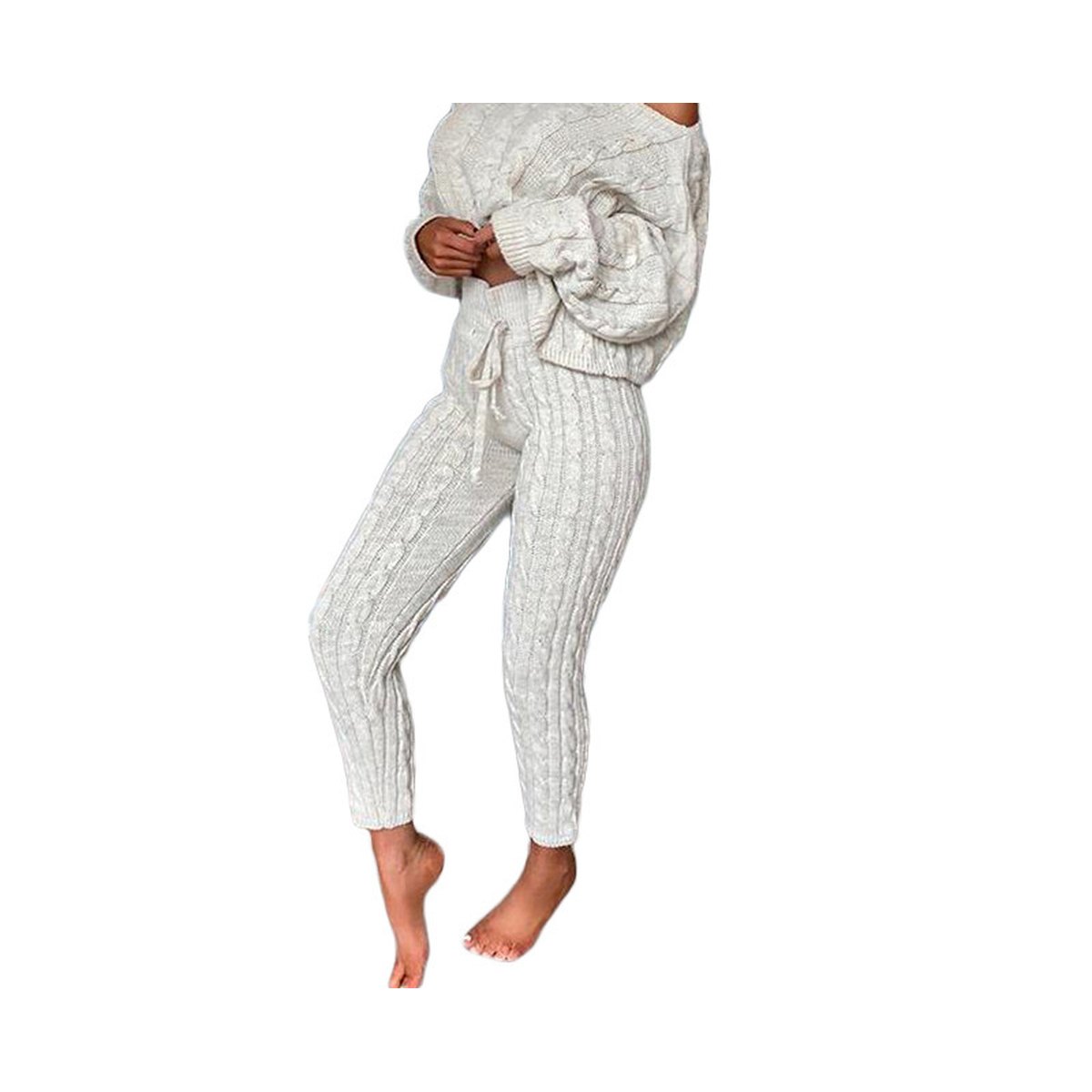 Women's Knitted Two-Piece Set