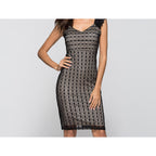Women's Lace Bodycon Dress