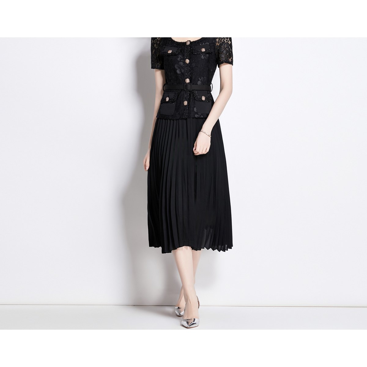 Women's Lace Embroidered Dress